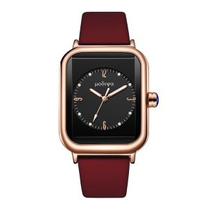 URBAG สไตล์เรียบง่าย แฟชั่นที่ทันสมัย นาฬิกาสำหรับผู้หญิง นาฬิกาควอตซ์ ลำลองประณีต นาฬิกาข้อมือควอตซ์