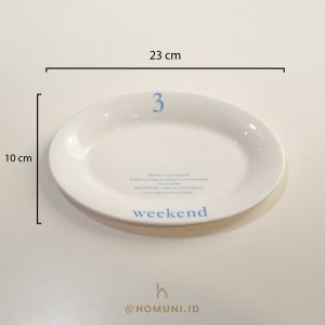 Weekend Soup Tableware Series/Piring Cangkir Mangkuk Aesthetic Ala Korea/Piring Vintage/Plate Bowl Mug Cup Korean Homecafe