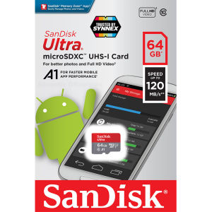 Sandisk Ultra microSDXC Class10 A1 64GB อ่าน 140MB/s (SDSQUAB-064G-GN6MN) Memory เมมโมรี่การ์ด การ์ด แท็บเล็ต โทรศัพท์ สมาร์ทโฟน