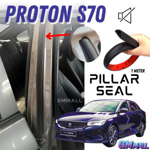 PROTON S70 Car Door Middle Pillar Door Rubber Seal Strip Soundproof Dustproof Adhesive S70 Makeup Getah Pintu s70