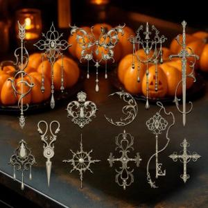 Salime 3D Silicone Mold For Nail Art Design Bow Strawberry Baroque Pattern Manicure Templates Plates Tools Accessories