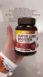 Estalife Super Lung Booster - Herbal Respiratory Support for Clear Airways & Lung Cleansing (60 Veg Caps)