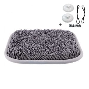 HATELI Dog Snuffle Mat Interactive Sniff Mats for All Breeds Dog Pet Snuffle Bowl Mat Nosework Training Foraging Pad Feed Game Stress Relief Slow Feeder Mat
