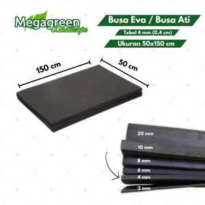 Busa Eva / Busa Ati / Sponge Eva / Eva Foam / Ukuran 50x150 cm / Tebal 04 cm (4 mm) / Busa Ati Serbaguna