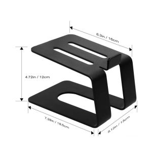 Metal Desktop Speaker Stand Universal Computer Speaker Holder Audio Bracket Suitable For KantoS