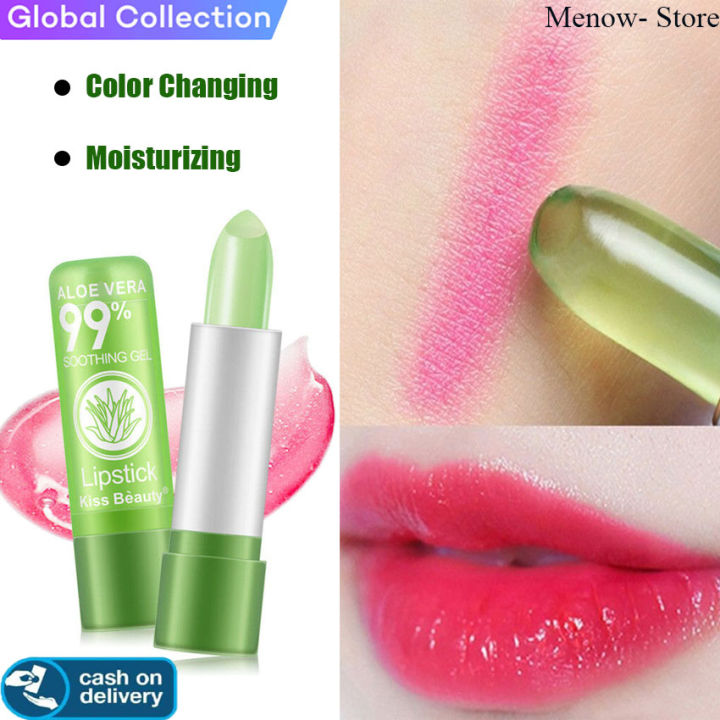 Mood Changing Lip Stick Aloe Vera Lipstick Color | Lazada