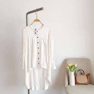 tunik dewasa terbaru 2025 - tunik pinguin kancing full - tunik wanita kekinian - atasan ramise