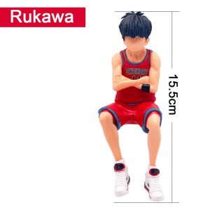 Mainan Action Figure SLAM DUNK Sakuragi Hanamichi Rukawa Kaede Ukuran 15cm Untuk Topper Kue