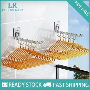 LF Wholesale✨Flash Sale ✨ Wall-mounted Hanger Storage Foldable Clothes Hanger Rack Windproof Anti-slip