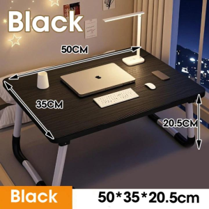 Folding table on the bed Cartoon pattern bed folding table childrens study table laptop desk