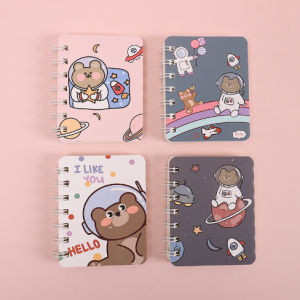 Gratis Ongkir - Buku Catatan Kecil Notebook Ring Motif / Notebook Ring Motif / Buku Catatan Ring