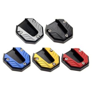 Motorcycle Foot Brace Bike Kickstand Extender Foot Side Stand Extension Pad Support Plate Anti-skid