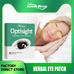 South Moon Eye Treatment Patch Eye Protection Patch Relieve Fatigue Eye Relieves Discomfort Dry Eyes Astringent Fatigue Blurred Vision Fade Dark Circles Improve Vision Good Vision Myopic Amblyopia Improve Eyesight Eyes Beauty Care Plaster(10pcs)