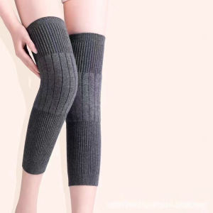 Đai Gối Dài Giữ Ấm Len Cashmere Chất Lượng Cao Bảo Vệ Đầu Gối Giữ Ấm Mùa Đông
