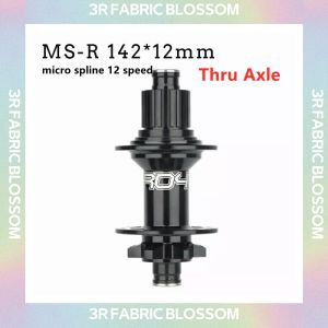 【Limited Time Only】 3R HASSNS PRO4 Mountain Bike Hub Front 2 Rear 4 Bearing 120 Click hub 7075 axle TTN Bearing 6 Pawls 32H 36H Lubrication Weight Quick Release 8 9 10 11V 12speed 7075 axis HG MS XD