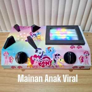 KOMPOR MAINAN ANAK KARAKTER BARBIE / KOMPOR MAINAN LED / MAINAN EDUKASI ANAK