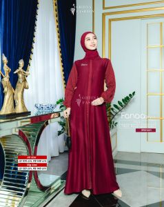 Ghiina Fashion - Fanaa Dress Katun Rayon Polos Mix Motif Terbaru / Fana Dress Ghiina / Ghiina Fahsion Gamis Terbaru