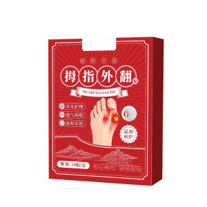 Bunion Patch Hallux Valgus Pads Soft Breathable Herbal Pain Relief Big Toe Sticker Gentle Skin Foot Care