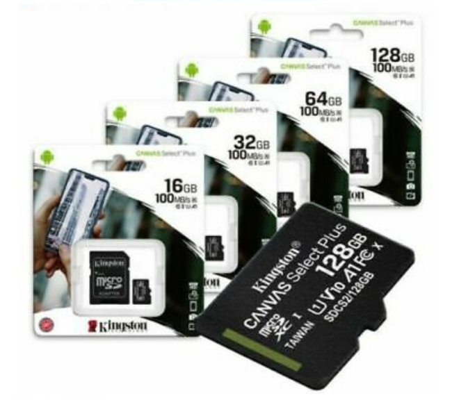 Kingston / SanDisk Micro SDHC / SDXC Class 10 16GB 32GB 64GB 128GB TF