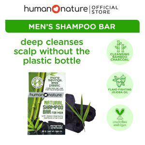 Human Nature Natural Shampoo Bar for Men (No Harmful Chemicals)