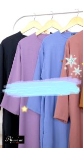 Daster Crinkle Airflow & Dress Lengan 3/4: Desain Elegan dan Bahan Nyaman