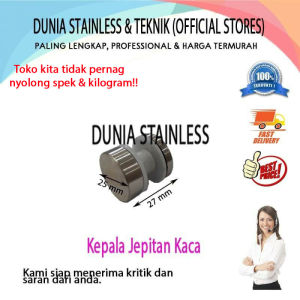 Kepala Jepitan Kaca