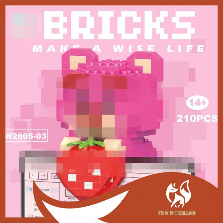 Decoration Monitor Block Cartoon Blocks Nano Block Mini Toy Block DIY ...