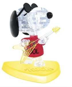 Jigsaw Puzzle 3D Crystal Puzzle Snoopy Joe Cool Gift