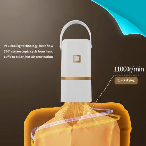 เครื่องอบผ้าแห้ง ทำความร้อนดี ความจุ เสียงเบา พลังงาน MINI Clothes Dryer ขนาดเล็ก เครื่องอบผ้า แบบพกพา การเดินทาง หอพัก สามารถใช้