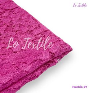 Rompi Brokat Motif Floral Panjang Elegan untuk Muslimah