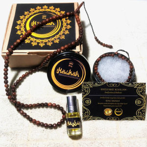 Tasbih Kokka BERSERTIFIKAT Bulat 99 Uk 6mm Kaukah Koka Kaoka Bonus parfum&gelang kokka