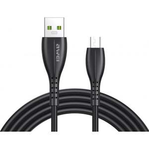 AWEI CL-115 5V 2.4A Fast Charging Cable iP Type C Micro Usb Cable 1M Usb Cable