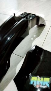 SPAKBOR DEPAN DAN PAPAN NOMOR KX 85 SUPERMOTO MOTOTRAIL KLX CRF WR DLL