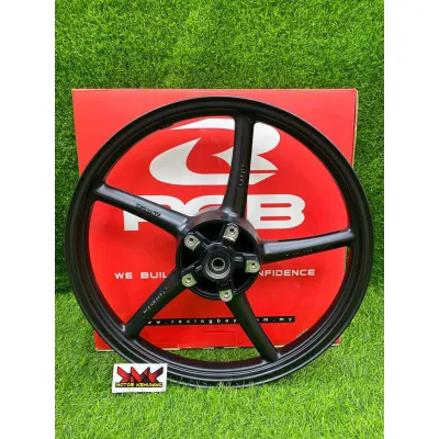 RCB SPORT RIM SP522 1.60x17 AND 1.85X17 REAR ONLY RIM BELAKANG SAHAJA Y15ZR 5 LUBANG ORIGINAL RACINGBOY