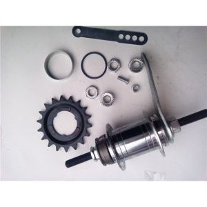 32/36 Hole 18T Aluminum Backwards Brake Fixed Gear Bike Rear Hub Alloy Bicycle Bike Coaster Brake
