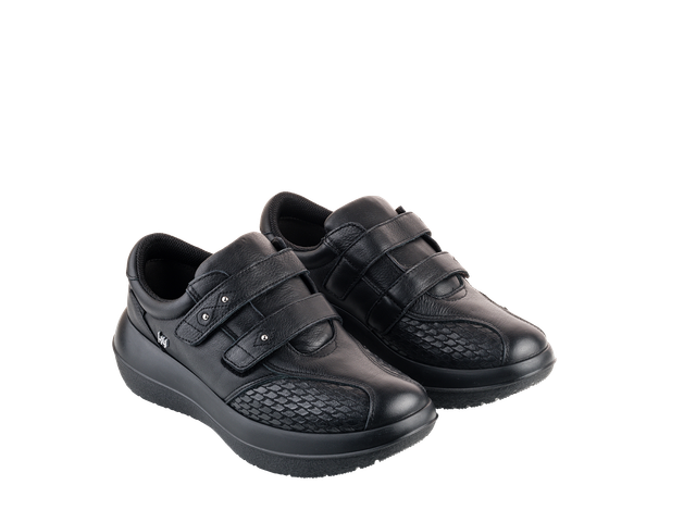 Original] Kybun Swiss Made Comfort Walking Shoes Leuk 20 Black - Main Image