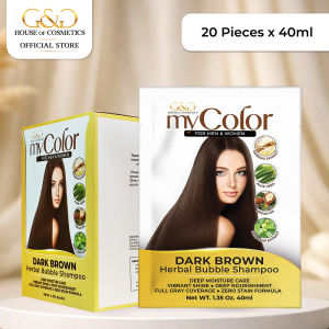 G&G myColor my Color Dark Brown 20pcs 40ml (1 Box)