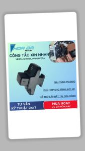 Công tắc đèn xi nhan Vespa Primavera Sprint – Chính hãng độ bền cao nhạy nút bấm thay thế dễ dàng chuẩn zin