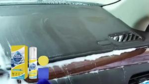 Multi Purpose Foam Cleaner 60ml with Sponge and Cloth for Car Interior Leather and Fabric Cleaning