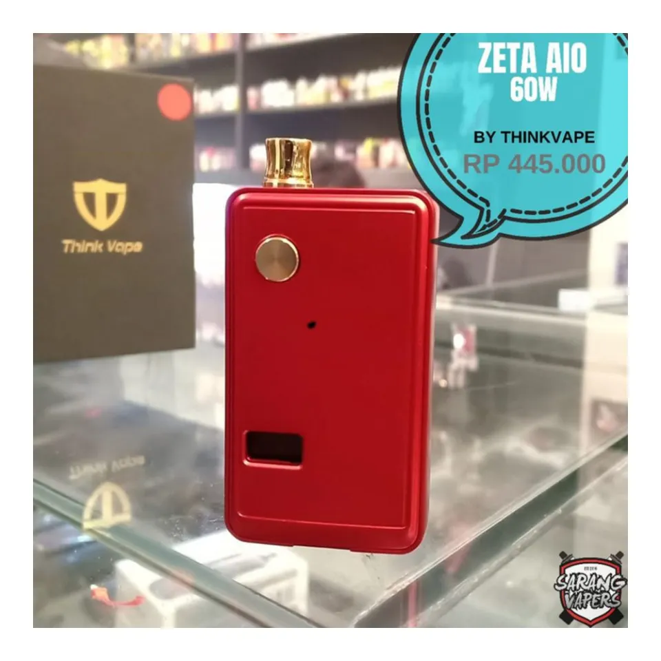 Grosir ZETA AIO 60W POD KIT AUTHENTIC BY THINK VAPE Desain Premium Dan  Original Produk Best Seller - Lazada | Lazada Indonesia