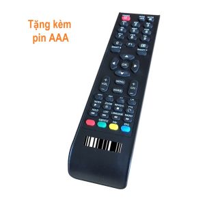 Remote Dùng Cho TV Asanzo Điều Khiển TV LCD LED Nút Smart S F1 Kèm Pin AAA