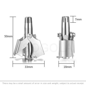 TS Washable Shaver Ear Hair Trimmer Stainless Steel Nose Hair Remover nose hair trimmer