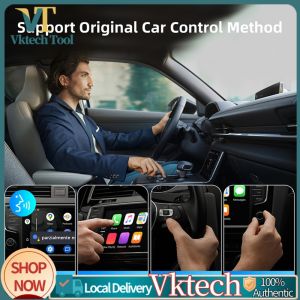 Plug and Play Wireless Carplay and Android Auto AI Box for Cars with Compact Design and Fast Response