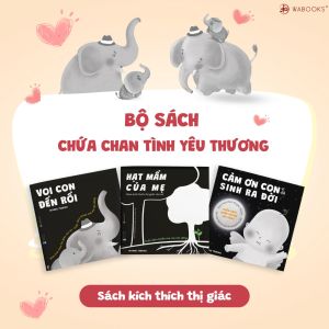 Sách Ehon (Combo 9 Cuốn) - Cảm Ơn Con Moi Moi Buồn Ngủ - Dành Cho Bé Từ 0-2 Tuổi