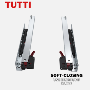 Full Extension Soft Close Under mount Drawer Slides TUTTI