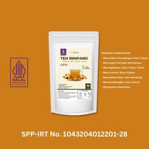 Teh Rimpang Kunyit - Jahe - Sereh | Teh Rimpang JSR