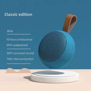 COD Ortable Speaker Speakers Bluetooth Wireless Portable Speaker IPX7 Waterproof with 24H Playtime 360° Surround Sound Stereo Bass Mini Shower Outdoor Haut Parleur Bluetooth Speaker with Microphone USB