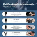 Massage Gun, Small Travel Massage Gun, Massage Gun Deep Tissue,Percussion Handheld Portable Muscle Massager Tool for Full Body Pain Relief, Ideal Gifts for Men, Women(Black). 