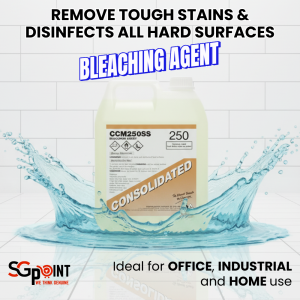 Bleaching Agent CCM250SS 5L | Industrial-Grade Cleaner for Tough Stains & Disinfection