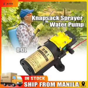 DC12V 8L/min Large Flow Rate Agricultural Electric Water Pump Sprayer Car Wash Micro High Pressure Diaphragm Pump